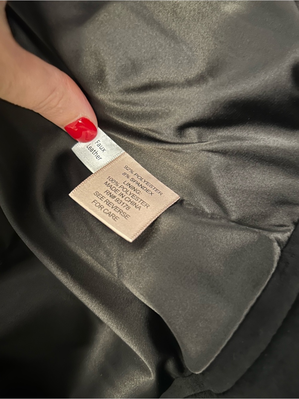 Philosophy Black Suede Zip-Pocket Jacket - Picture 3 of 3
